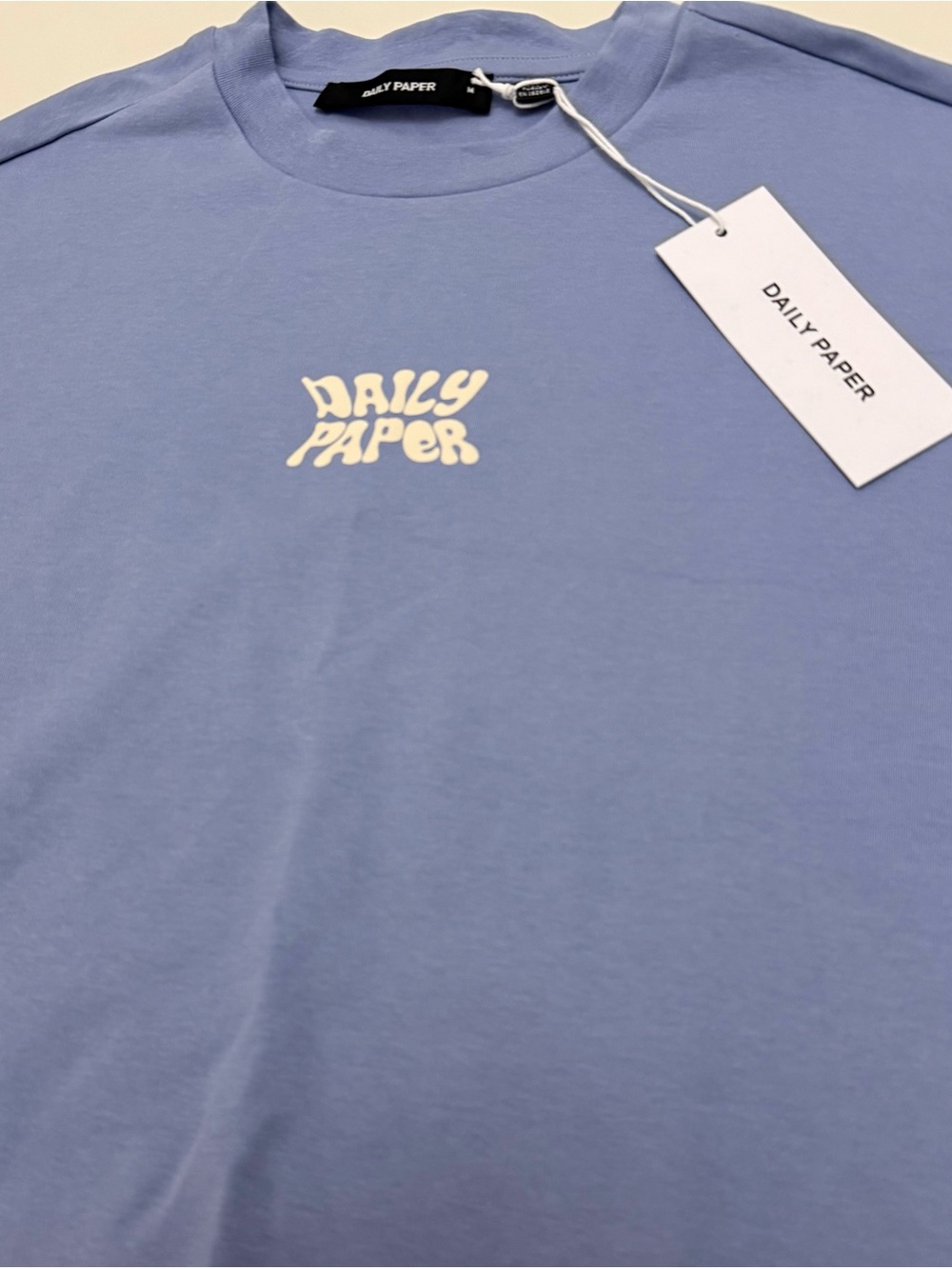 Daily Paper Light Lavender Short Sleeve Logo Tee